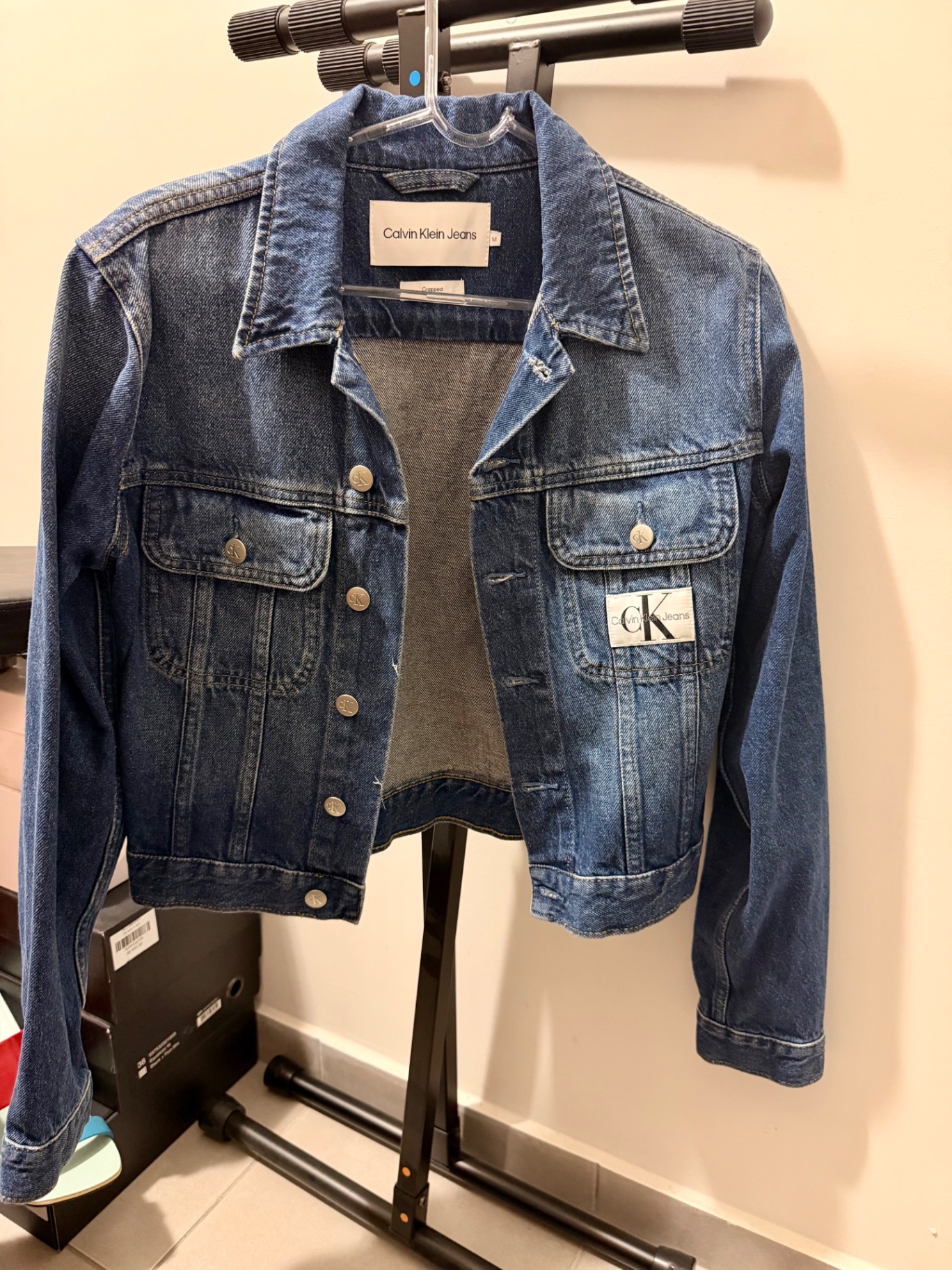 ג׳קט ג׳ינס CK Calvin Klein – קלווין קליין יד שנייה בנמיז - Nemyz
