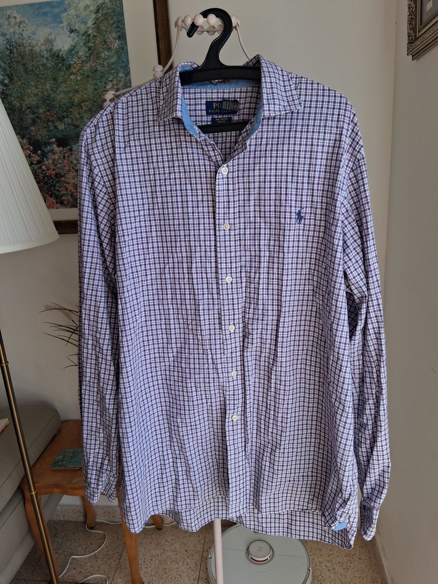 מכופתרת גברים סגול פולו ראלף לורן – Polo Ralph Lauren יד שנייה בנמיז - Nemyz