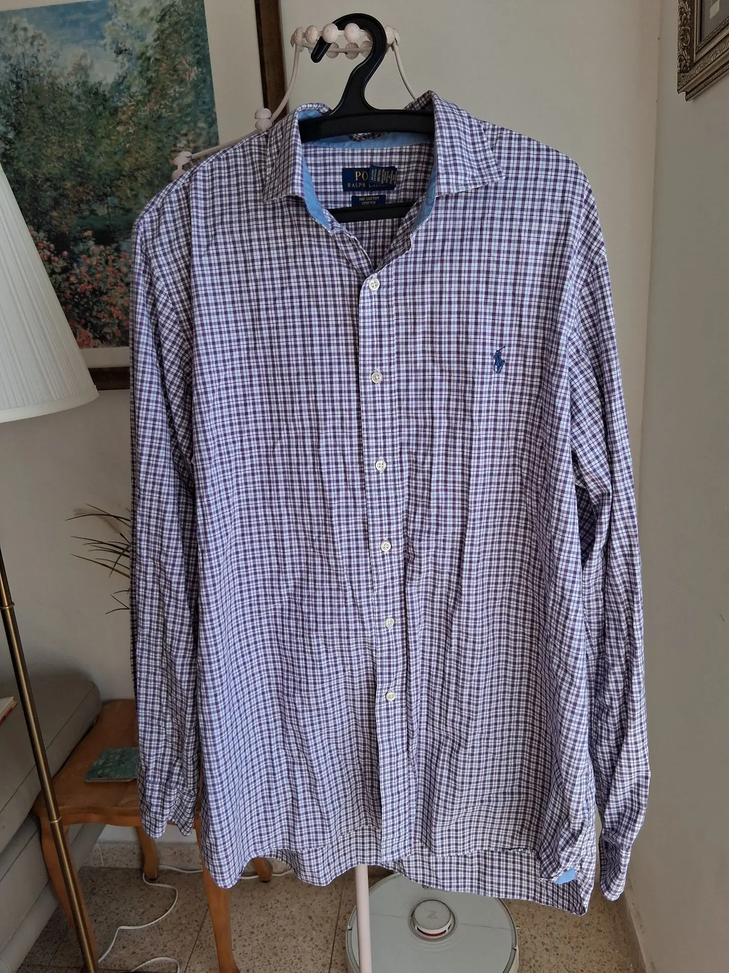 מכופתרת גברים סגול פולו ראלף לורן – Polo Ralph Lauren יד שנייה בנמיז - Nemyz