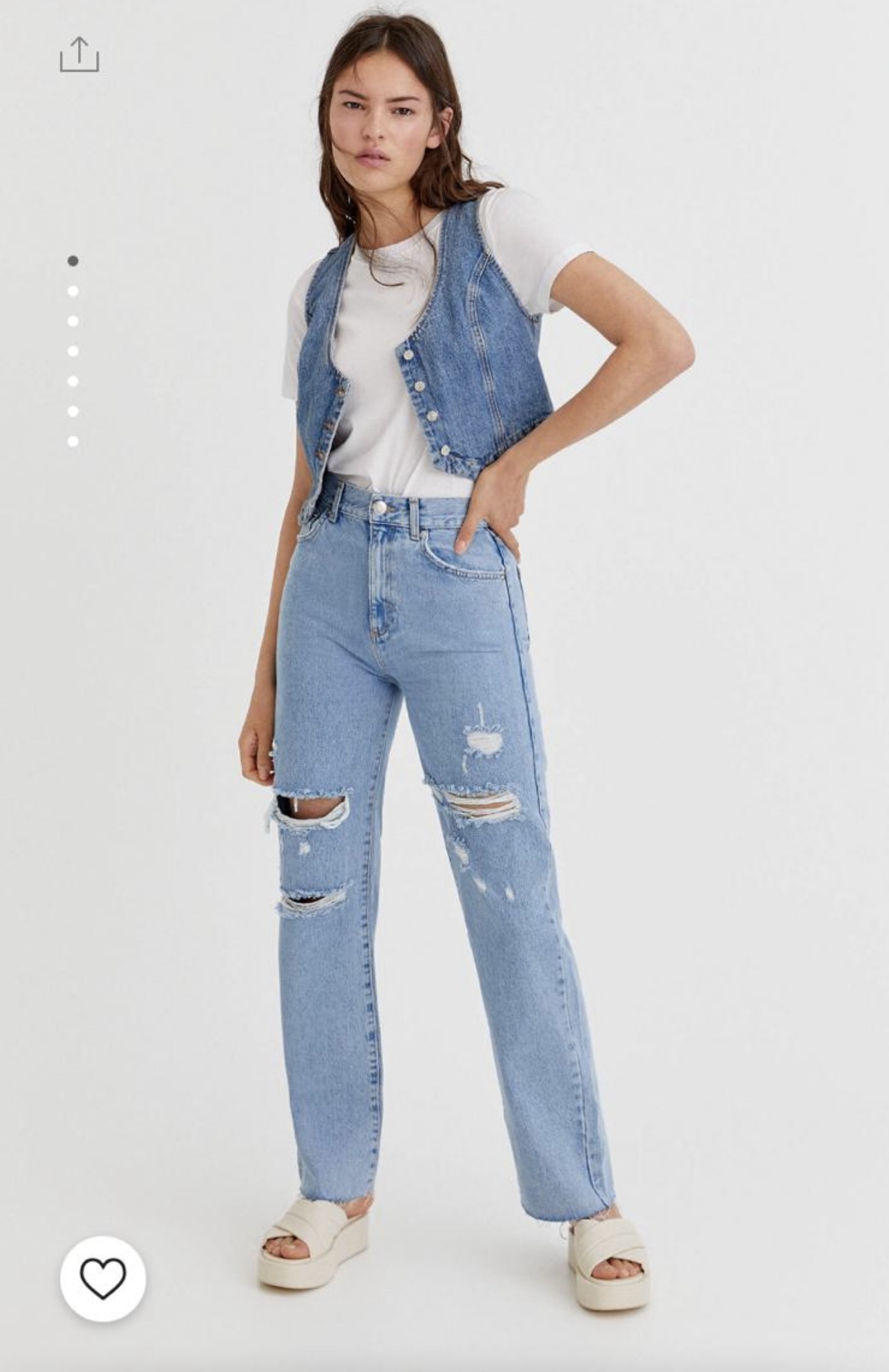 ג׳ינס של פול אנד בר Pull & Bear - פול אנד בר יד שנייה בנמיז - Nemyz
