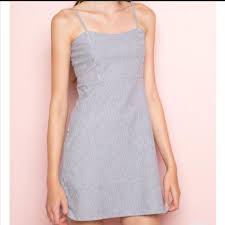 שמלת פסים מיני Brandy Melville יד שנייה בנמיז - Nemyz