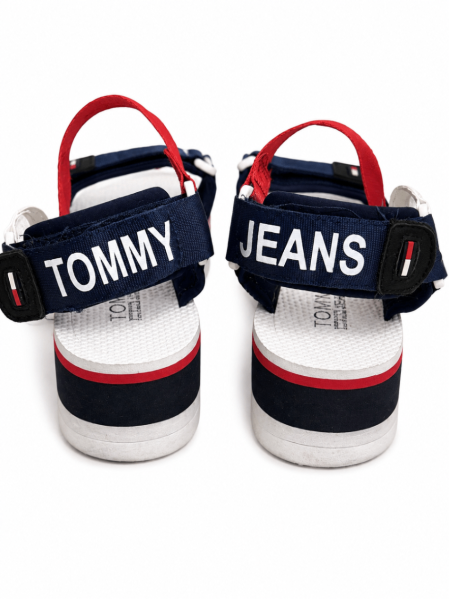 טומי סנדלי פלטפורמה Tommy Hilfiger - טומי הילפיגר יד שנייה בנמיז - Nemyz