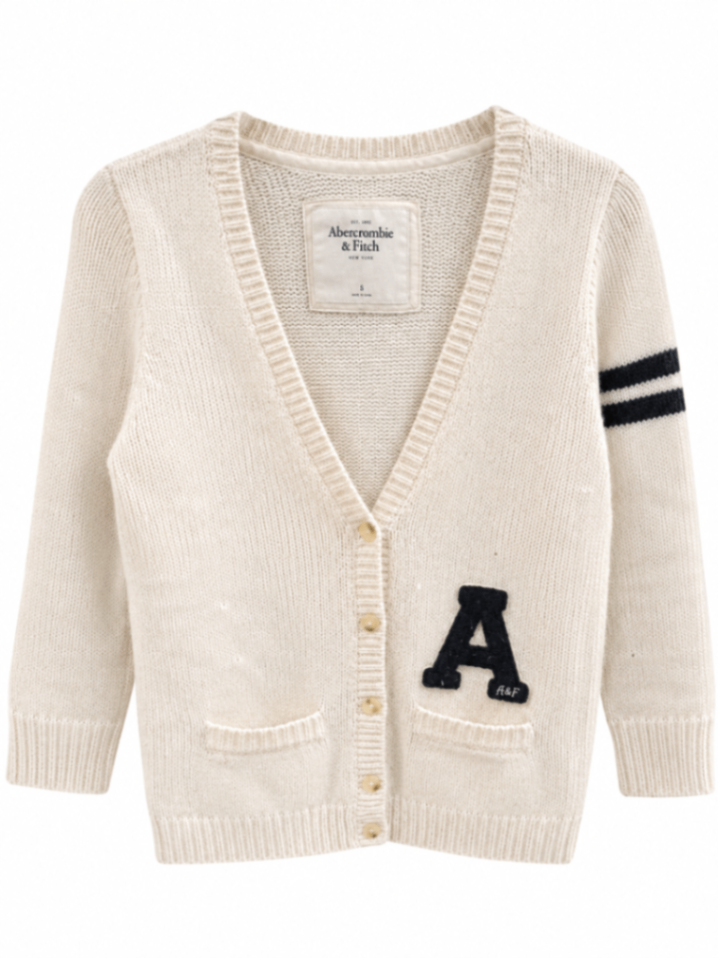 קרדיגן A&F Abercrombie & Fitch – אברקרומבי אנד פיץ' יד שנייה בנמיז - Nemyz