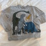 סריג דינוזאורים H&M - אייץ' אנד אם יד שנייה בנמיז - Nemyz