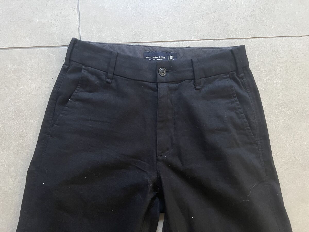 Aberc Relaxed Pants Abercrombie & Fitch – אברקרומבי אנד פיץ' יד שנייה בנמיז - Nemyz