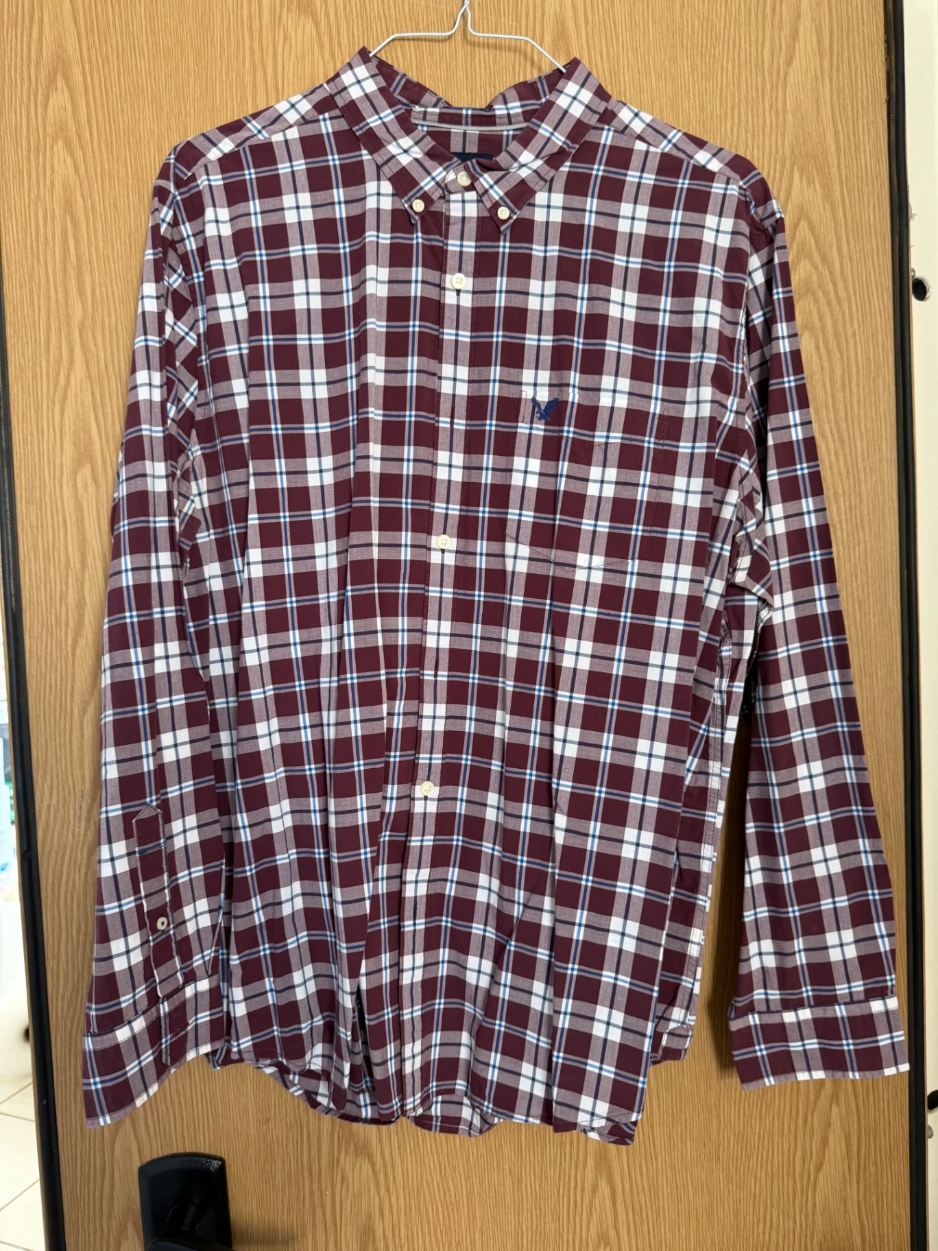 מכופתרת משבצות American Eagle – אמריקן איגל יד שנייה בנמיז - Nemyz