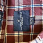 מכופתרת משבצות American Eagle – אמריקן איגל יד שנייה בנמיז - Nemyz