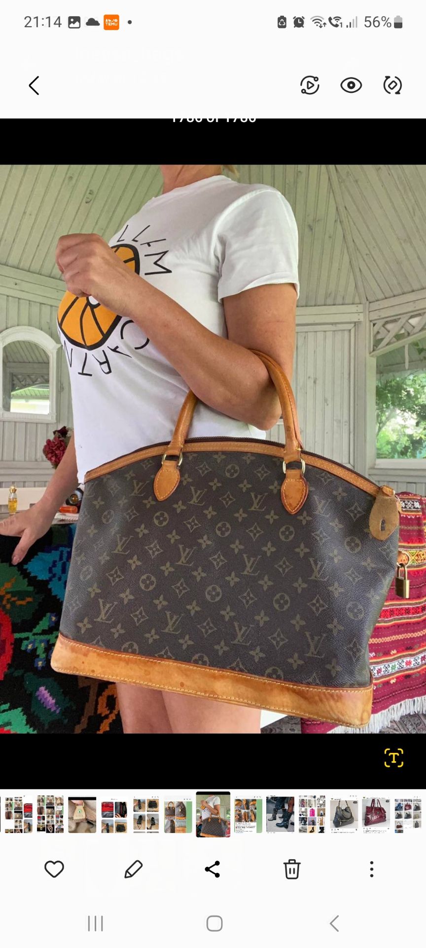 תיק לואי ויטון מקורי Louis Vuitton - לואי ויטון יד שנייה בנמיז - Nemyz