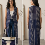 דאסטר מעוטר לפסטיבל Free People - פרי פיפל יד שנייה בנמיז - Nemyz
