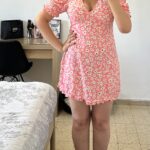 שמלת מיני פרחונית H&M - אייץ' אנד אם יד שנייה בנמיז - Nemyz