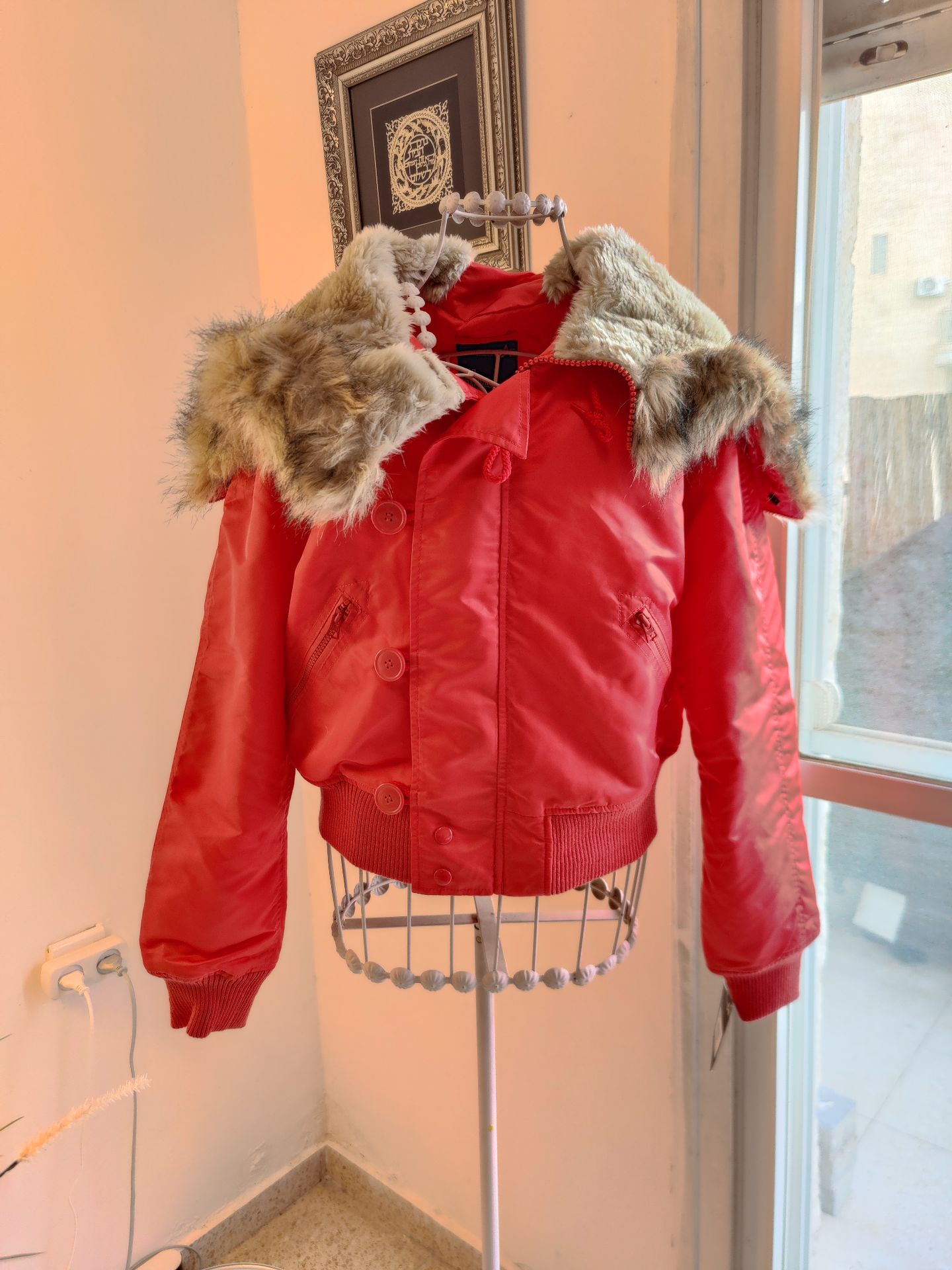 מעיל בומר סגנון Y2K ALPHA INDUSTRIES יד שנייה בנמיז - Nemyz
