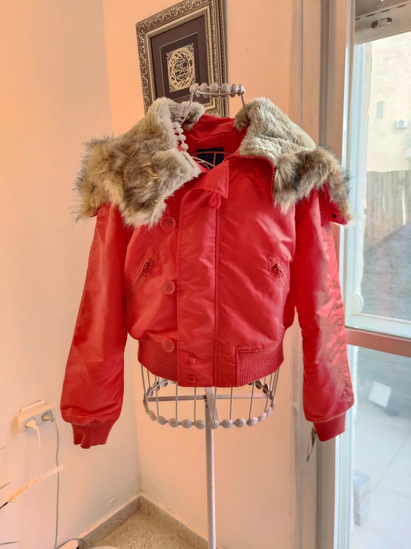 מעיל בומר סגנון Y2K ALPHA INDUSTRIES יד שנייה בנמיז - Nemyz