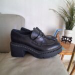 Penny Loafer עור Ash יד שנייה בנמיז - Nemyz
