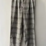 מכנסיים משובצים H&M - אייץ' אנד אם יד שנייה בנמיז - Nemyz