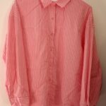 חולצת פסים ורודה Pull & Bear - פול אנד בר יד שנייה בנמיז - Nemyz
