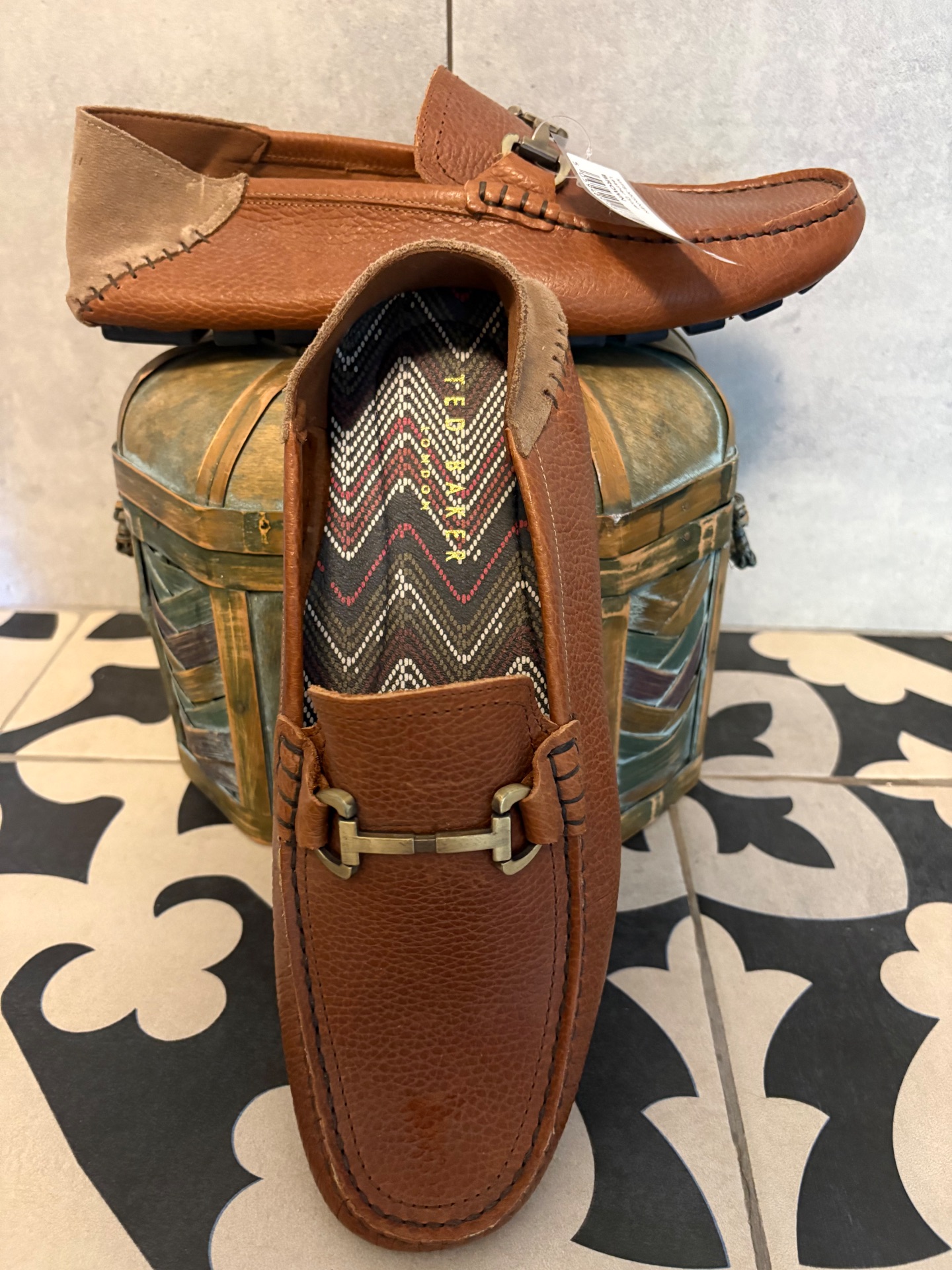 מוקסינים Ted Baker Ted Baker - טד בייקר יד שנייה בנמיז - Nemyz
