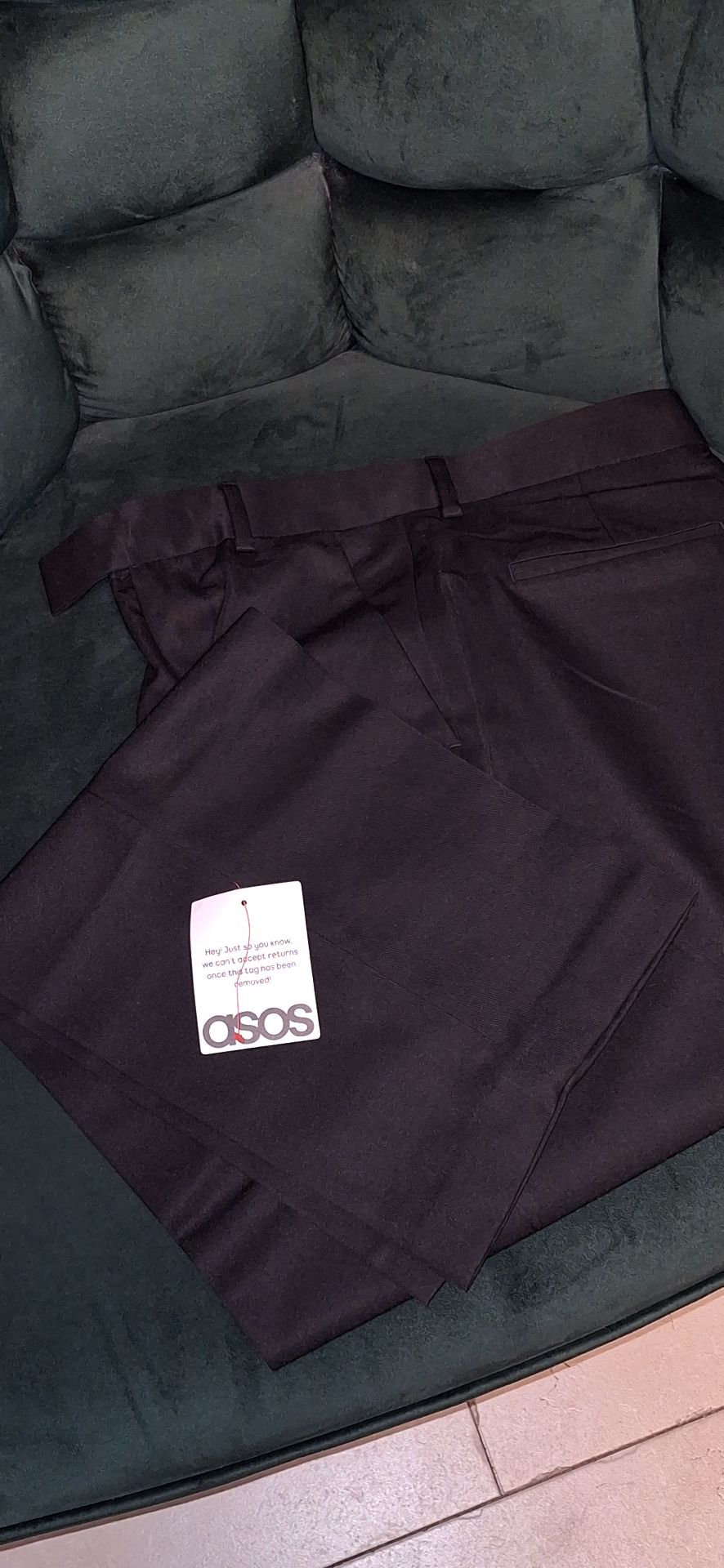 מכנסיים מחויטים Asos – אסוס יד שנייה בנמיז - Nemyz
