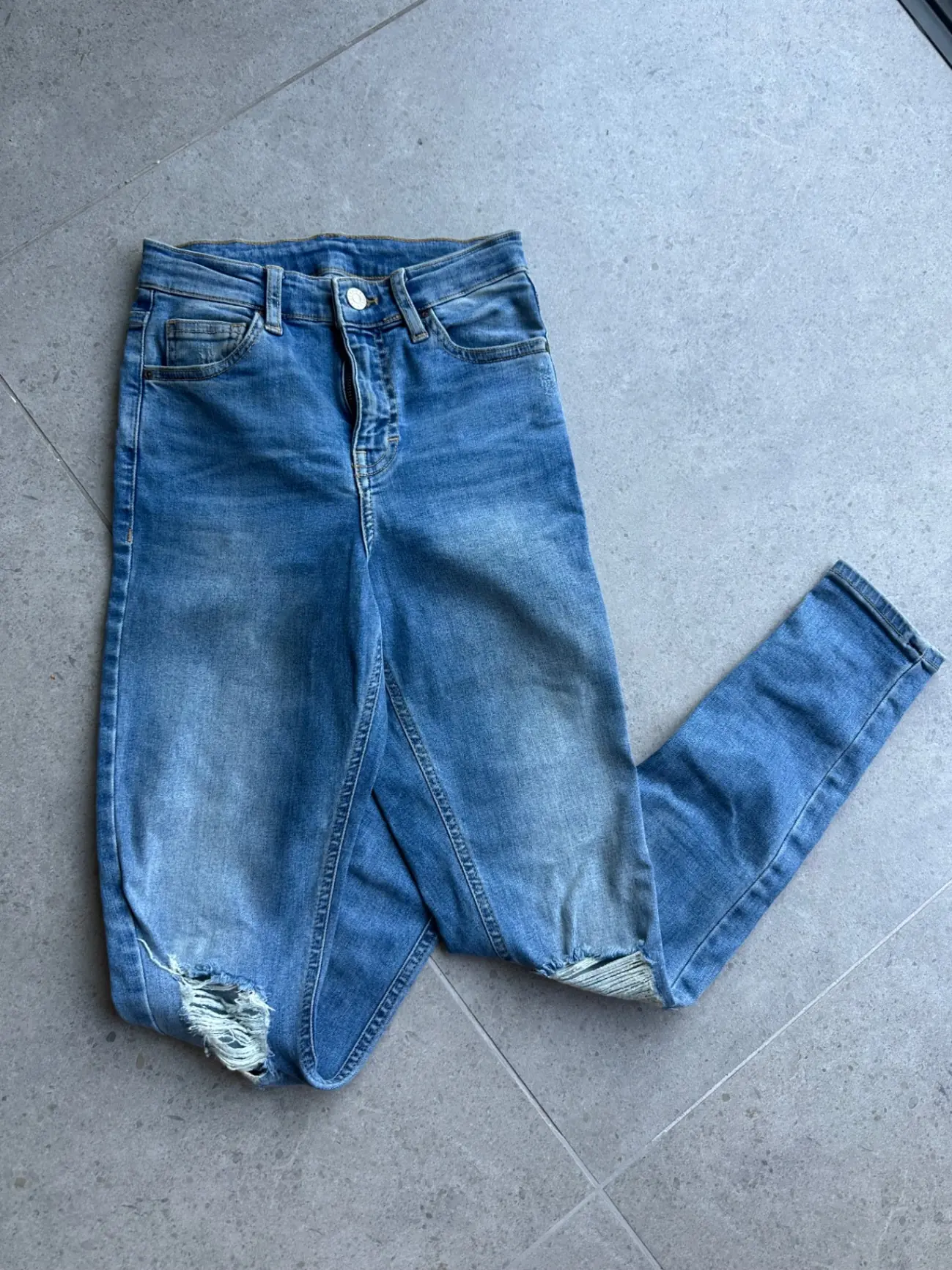 ג׳ינס מהמם ג׳יימי טופשופ Topshop-טופ שופ יד שנייה בנמיז - Nemyz
