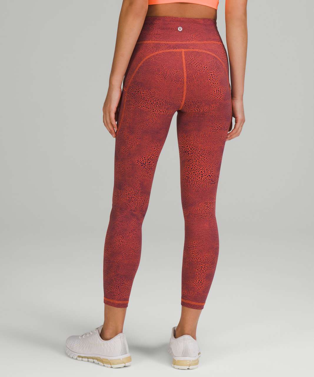 טייץ לולולמון כתום Lululemon - לולולמון יד שנייה בנמיז - Nemyz