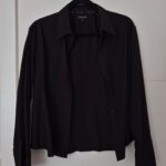 חולצה מכופתרת שחורה Kenneth Cole - קנת' קול יד שנייה בנמיז - Nemyz