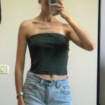 גופיה סטפלס ירוקה American Eagle – אמריקן איגל יד שנייה בנמיז - Nemyz