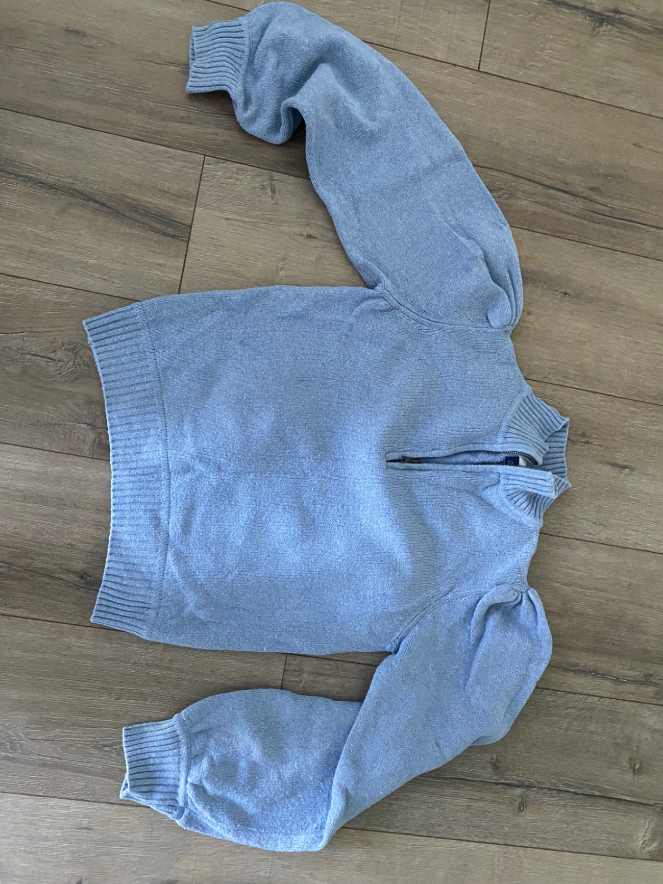 Blue chunky sweater אחר יד שנייה בנמיז - Nemyz