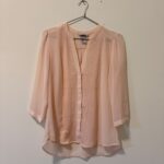 חולצה שקפקפה ורודה H&M - אייץ' אנד אם יד שנייה בנמיז - Nemyz