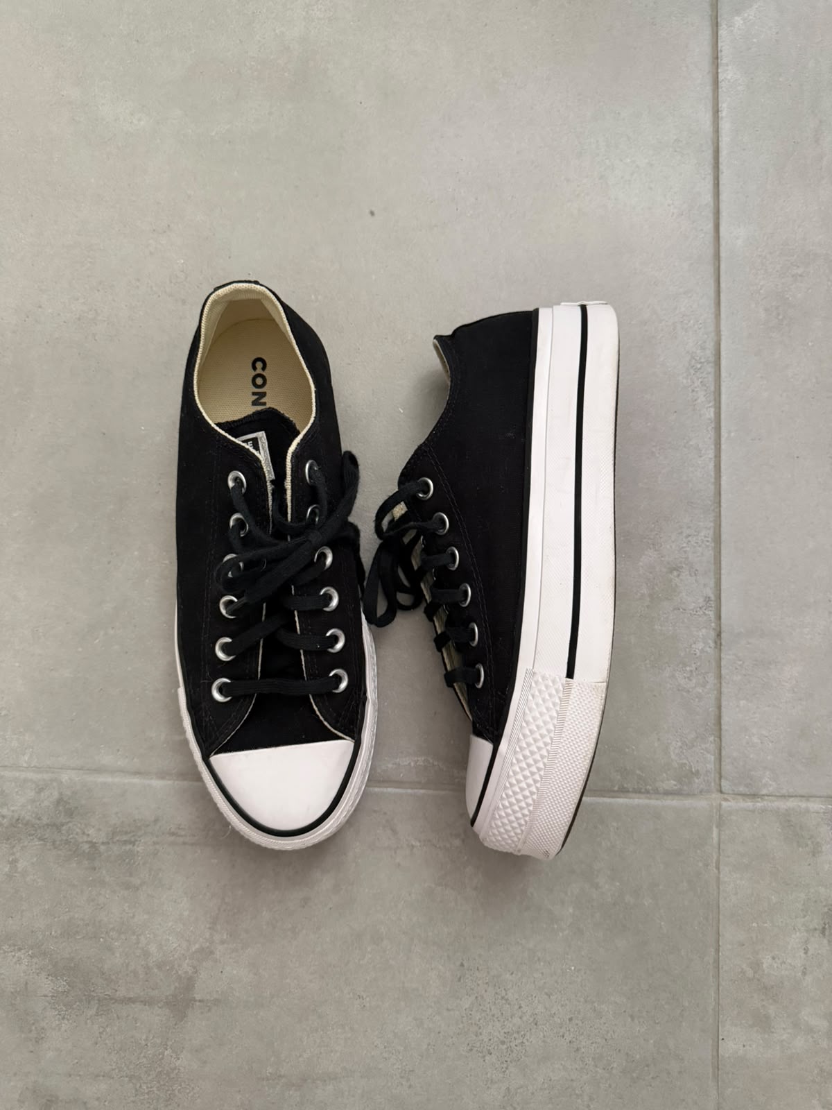 Converse פלטפורמה Converse (All-Star) – קונברס (אול-סטאר) יד שנייה בנמיז - Nemyz