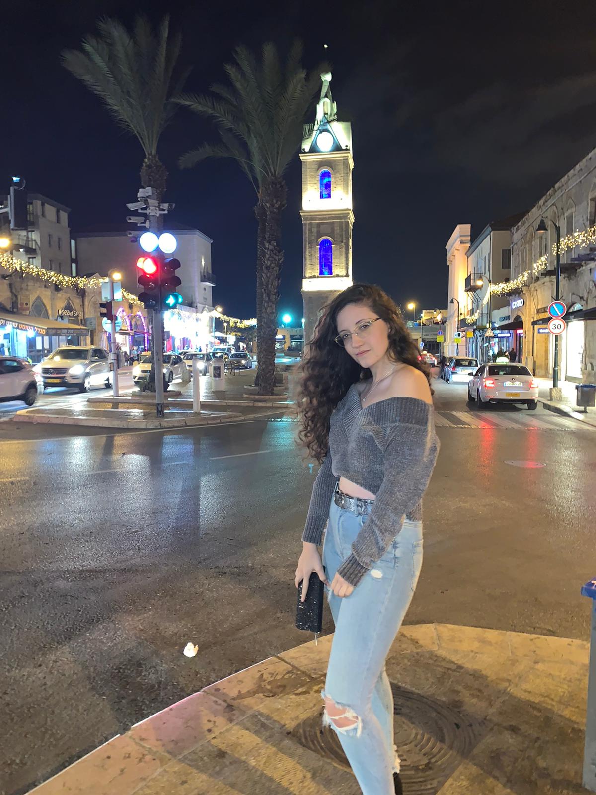 סריג קטיפה קרופ אפור H&M - אייץ' אנד אם יד שנייה בנמיז - Nemyz
