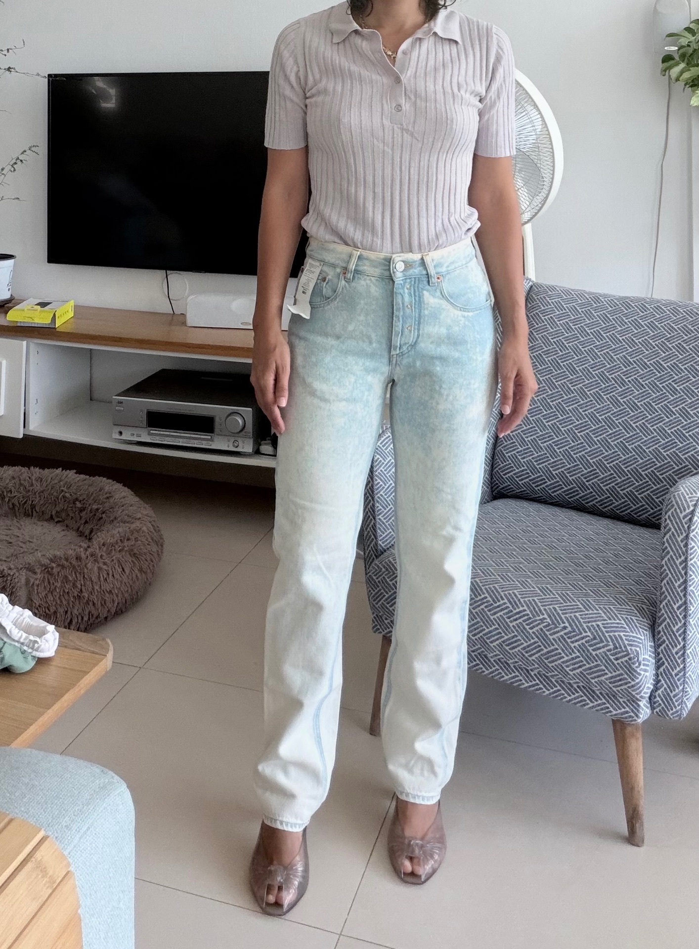 גינס ישר MM6 Maison Margiela יד שנייה בנמיז - Nemyz