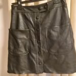 חצאית מיני דמוי עור Mango - מנגו יד שנייה בנמיז - Nemyz