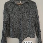 חולצה ארוכה מכופתרת H&M - אייץ' אנד אם יד שנייה בנמיז - Nemyz