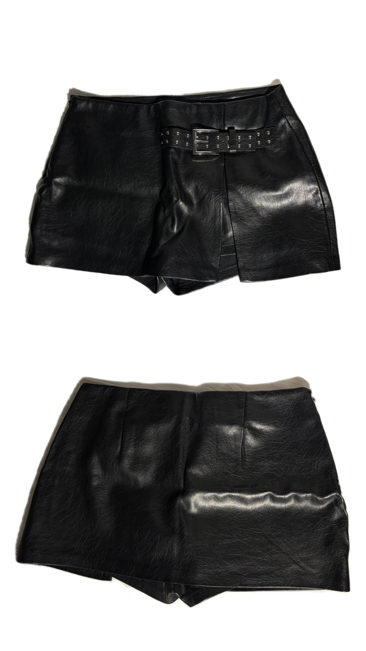 חצאית דמוי עור ברשקה Bershka – ברשקה יד שנייה בנמיז - Nemyz