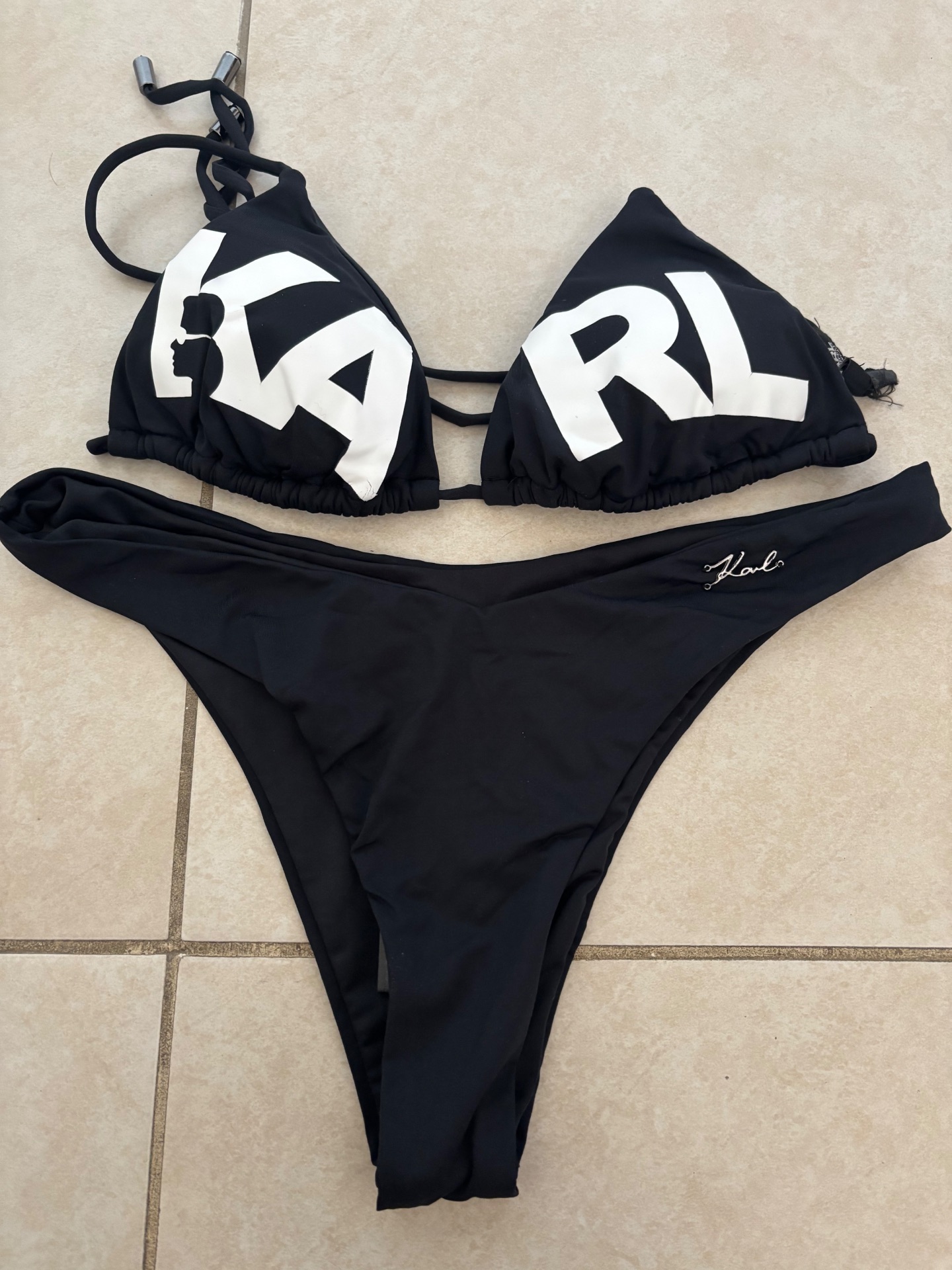 בגד ים קרל לגרפלד Karl Lagerfeld - קארל לגרפלד יד שנייה בנמיז - Nemyz