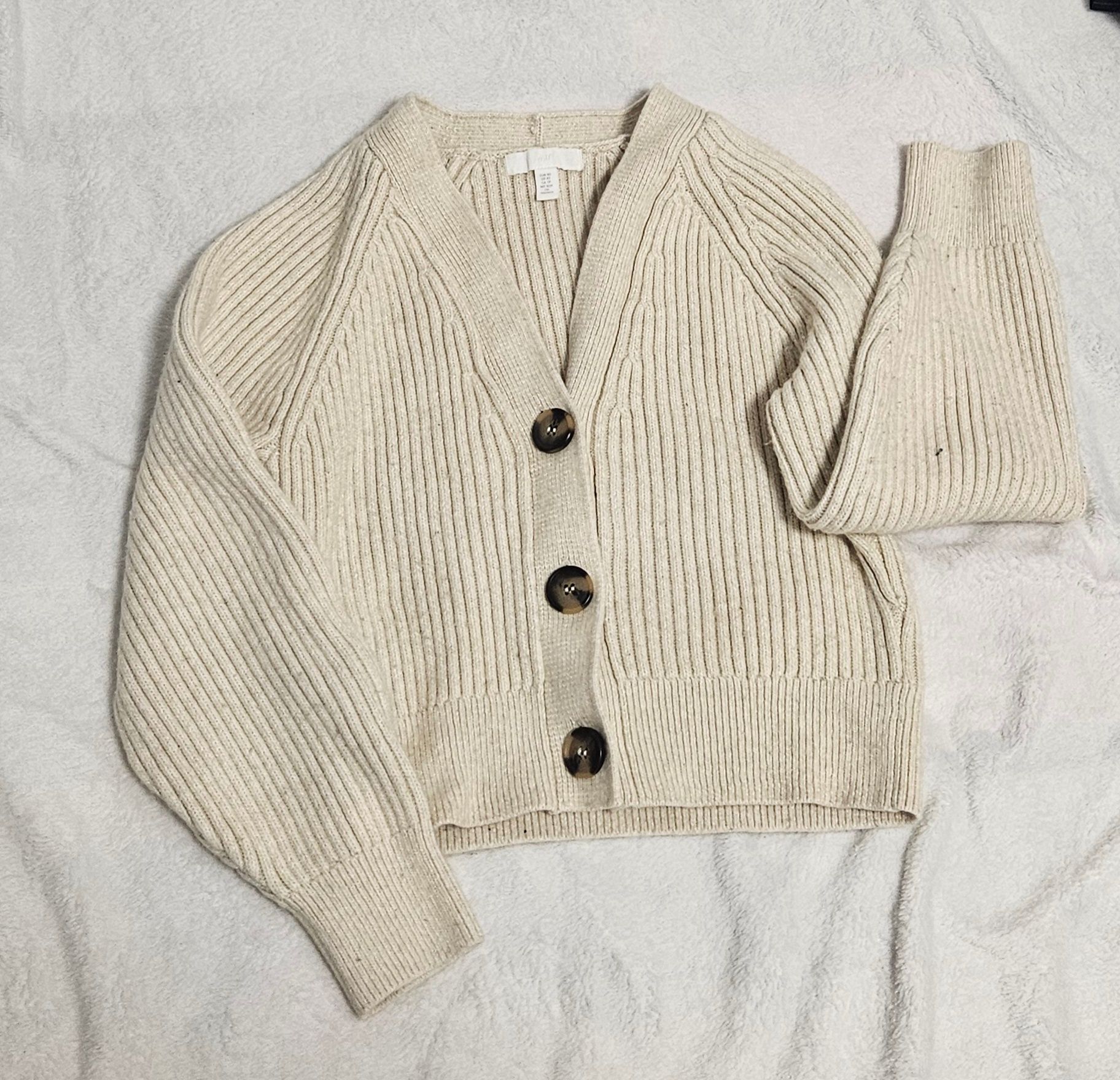 סריג קרם H&M H&M - אייץ' אנד אם יד שנייה בנמיז - Nemyz