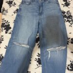 ג׳ינס כחול רחב American Eagle – אמריקן איגל יד שנייה בנמיז - Nemyz