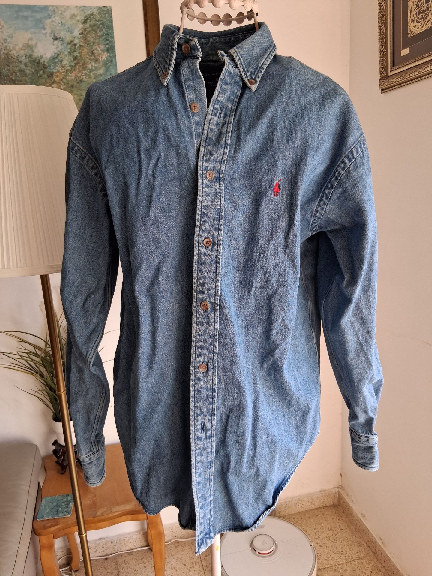 חולצה וינטג יוניסקס פולו ראלף לורן – Polo Ralph Lauren יד שנייה בנמיז - Nemyz