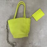 תיק ירוק ניאון Alexander Wang יד שנייה בנמיז - Nemyz