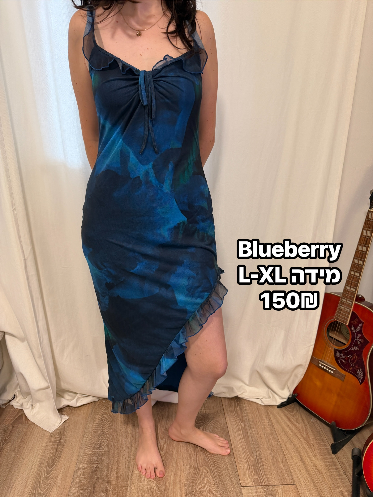 שמלה מהממת מבלוברי Blueberry – בלוברי יד שנייה בנמיז - Nemyz