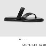 כפכפי אצבע עם רצועה מייקל קורס – Michael Kors יד שנייה בנמיז - Nemyz