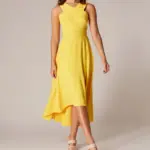 שמלת ערב צהובה מהממת אחר יד שנייה בנמיז - Nemyz