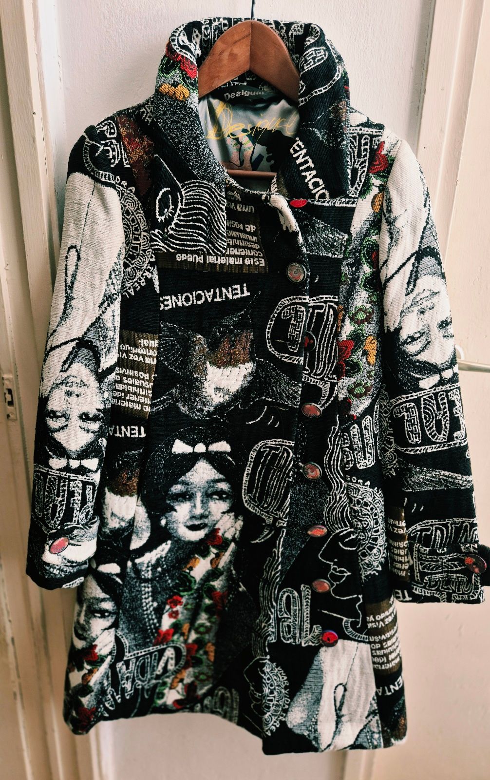 מעיל נדיר DESIGUAL דיזיגואל – Desigual​ יד שנייה בנמיז - Nemyz