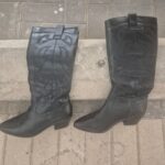 מגפי קאובוי שחורים אחר יד שנייה בנמיז - Nemyz