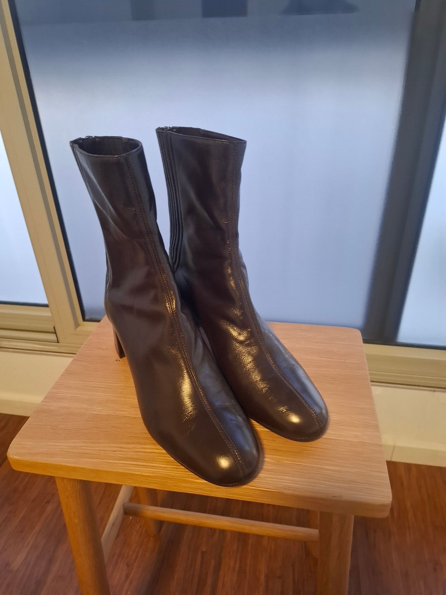מגפונים מעור Aquazzura יד שנייה בנמיז - Nemyz