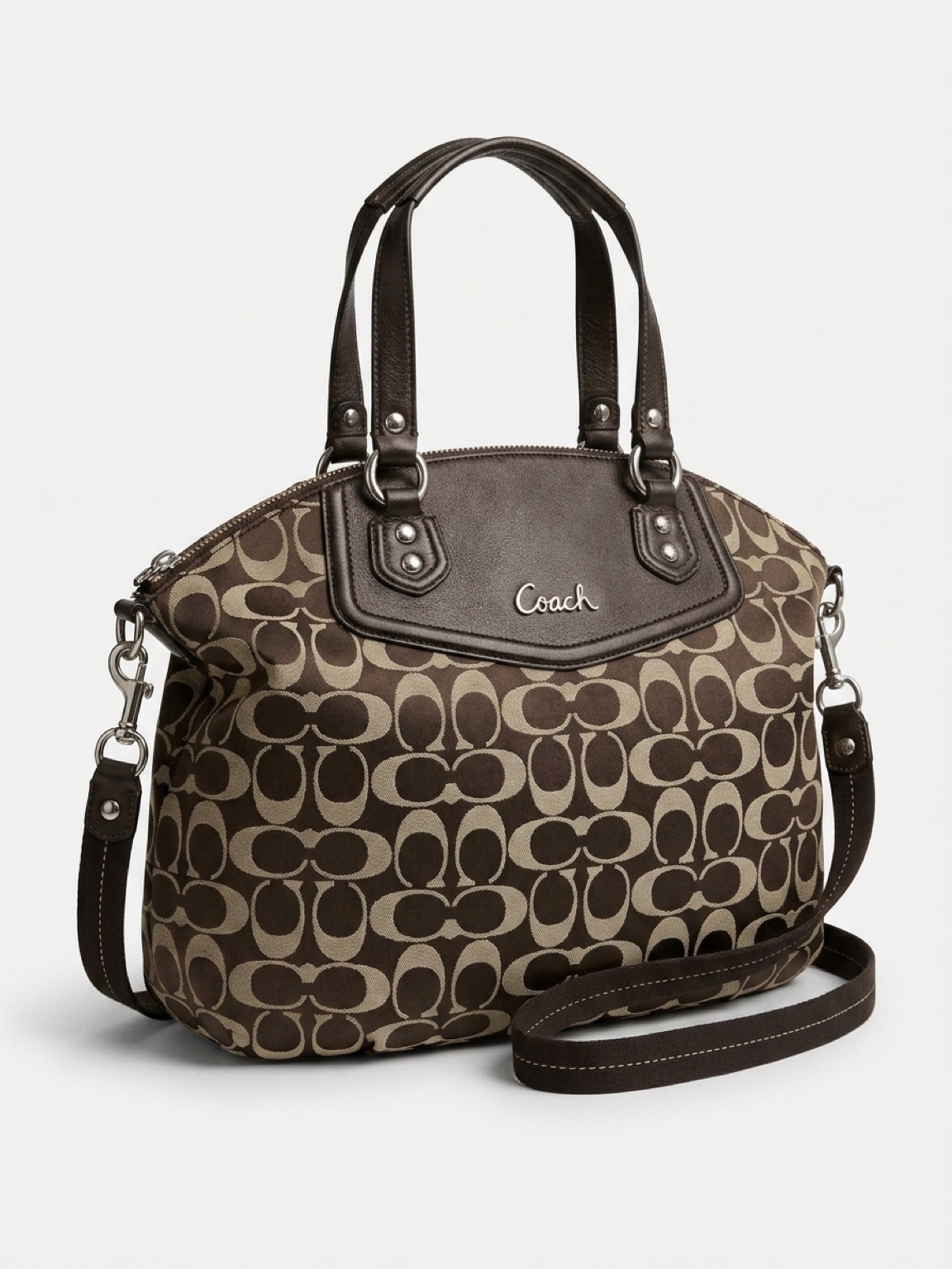 תיק Coach Signature Coach – קואץ' יד שנייה בנמיז - Nemyz