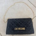 תיק מעור מוסקינו Love Moschino - לאב מוסקינו יד שנייה בנמיז - Nemyz