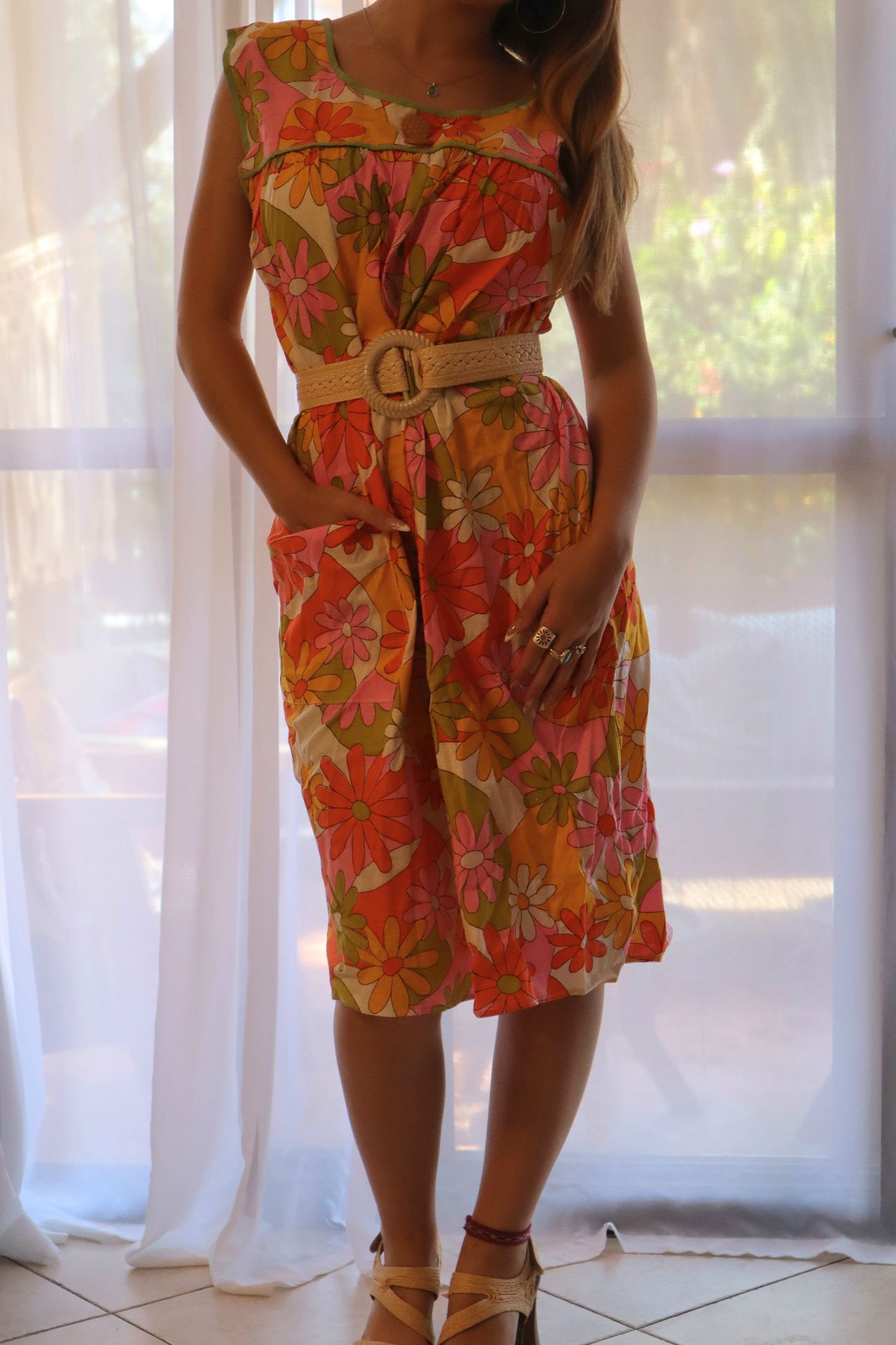 שמלת וינטג’ 60s אחר יד שנייה בנמיז - Nemyz