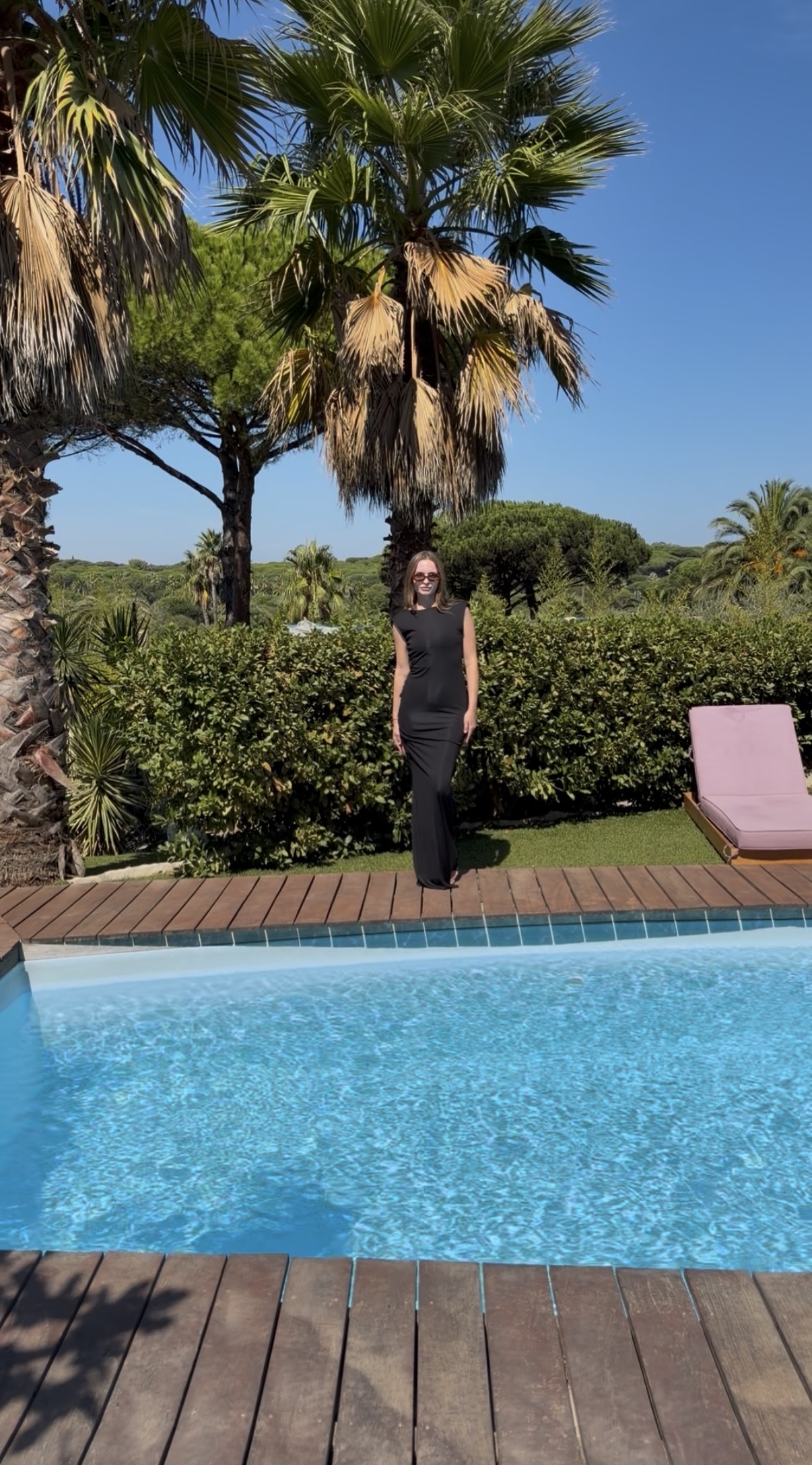 Maxi black dress אחר יד שנייה בנמיז - Nemyz
