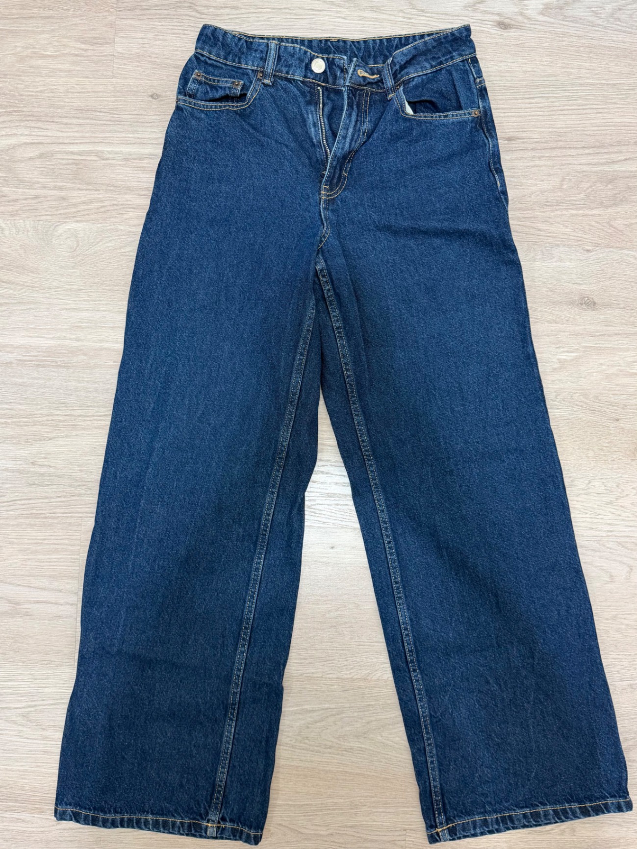 ג׳ינס wide leg Pull & Bear - פול אנד בר יד שנייה בנמיז - Nemyz
