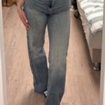 ג׳ינס wide leg זארה Zara - זארה יד שנייה בנמיז - Nemyz